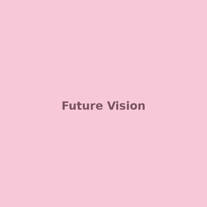 Eksperimen visual abstrak Future Vision